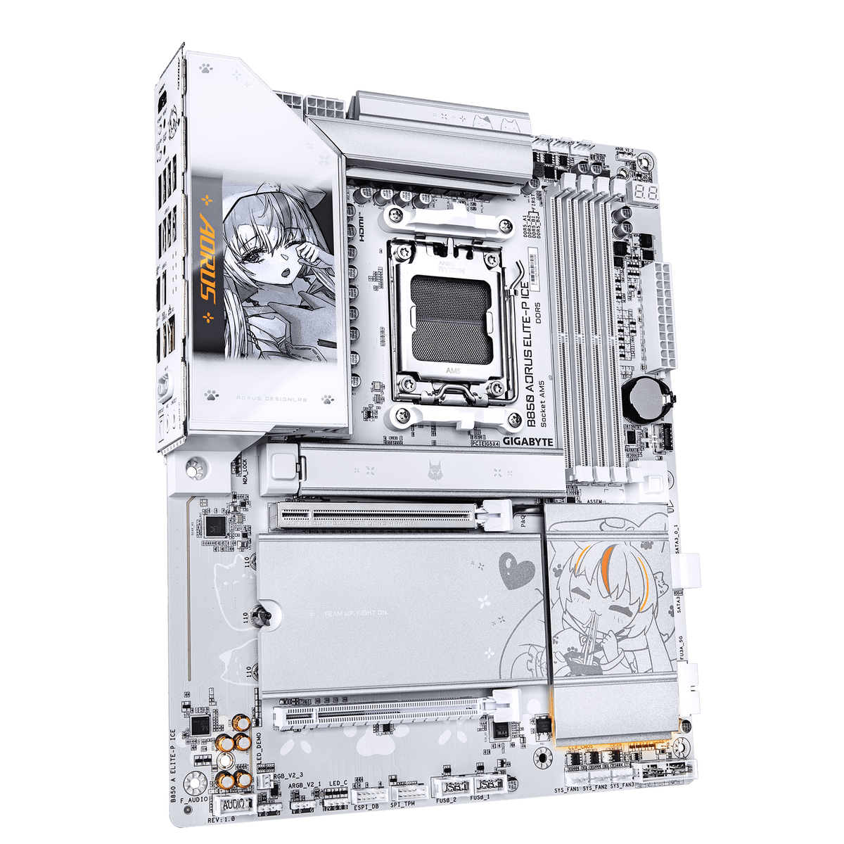 Gigabyte B850 AORUS ELITE-P ICE | WIFI7 AM5 Motherboard