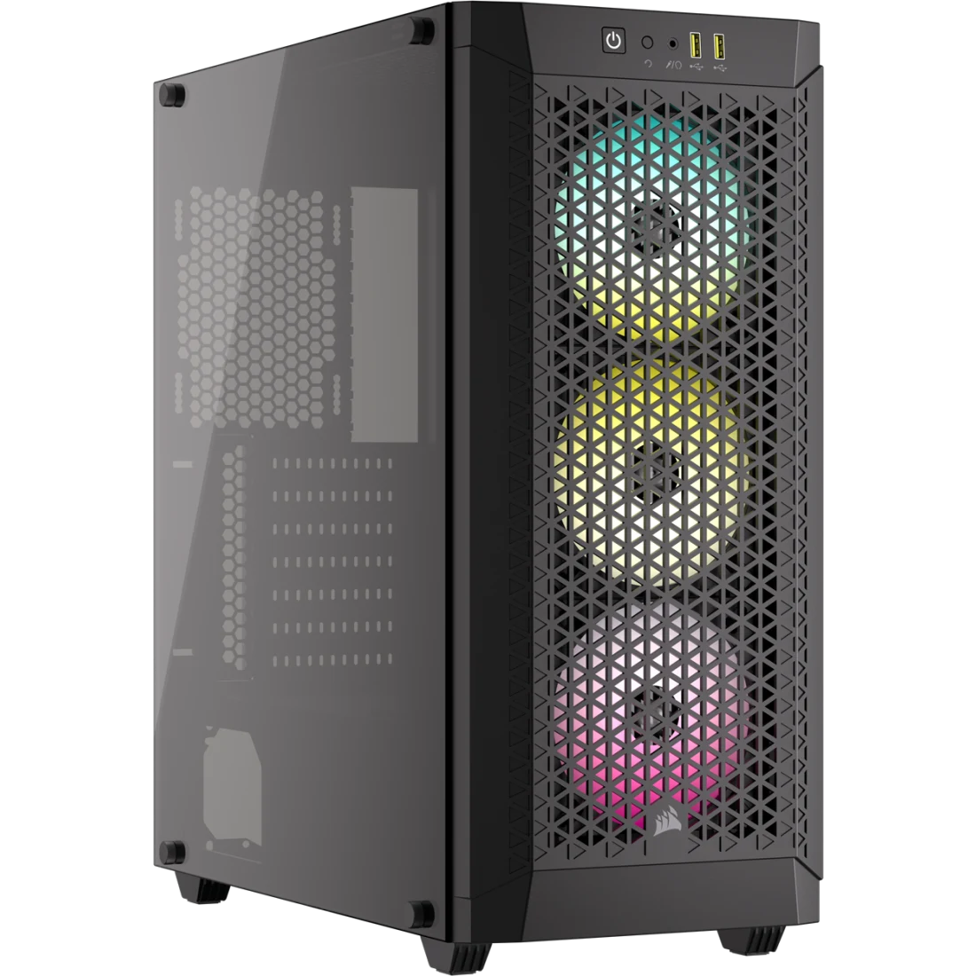 Corsair 480T Airflow | mid-tower ATX Tempered Glass Black Case (RGB/Non-RGB)