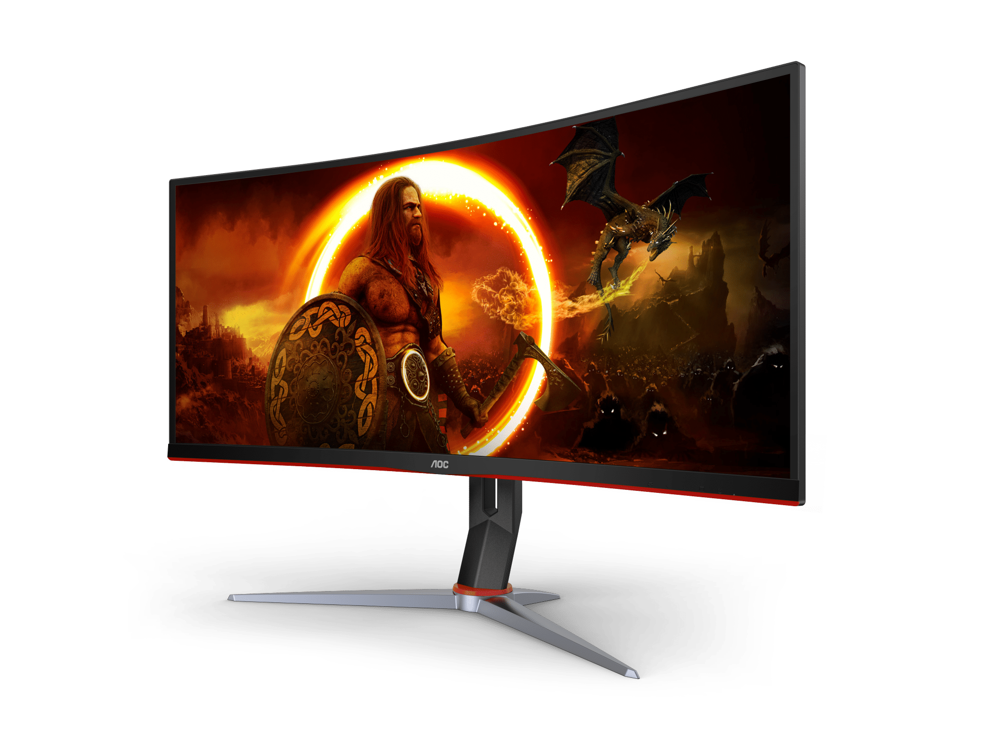 AOC CU34G2XP | 34" WQHD 180HZ VA 1500R Curved Gaming Monitor