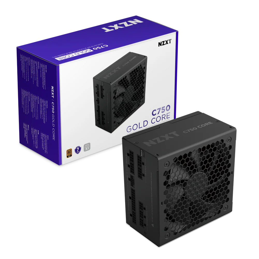 NZXT C750 Core 750W | Fully-Modular 80+ Gold PSU