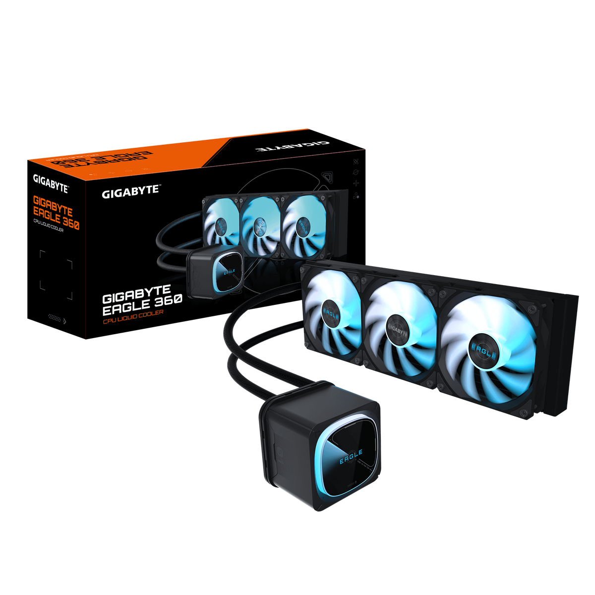 Gigabyte Eagle 360mm AIO ARGB Liquid CPU Cooler