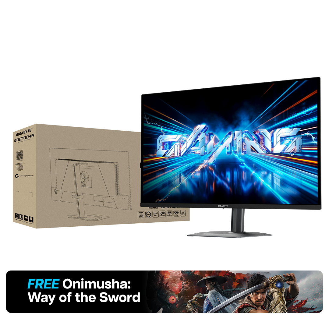Gigabyte GO27Q24A | 27-Inch QHD 240Hz QD-OLED