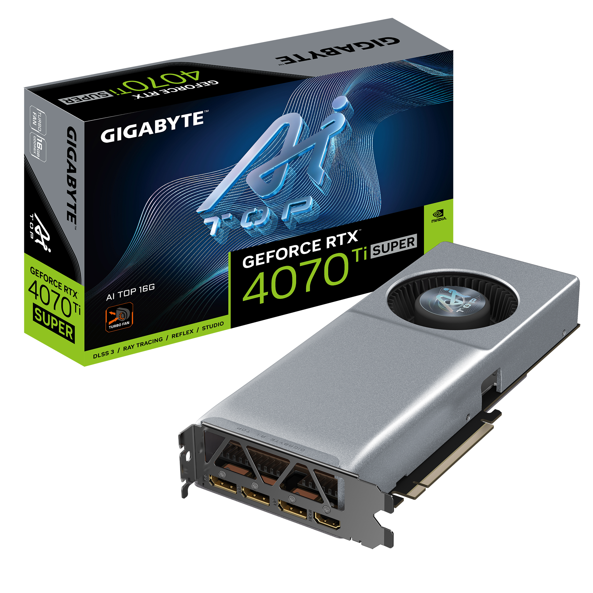 Gigabyte GeForce RTX 4070Ti Super | AI TOP 16GB VRAM GPU