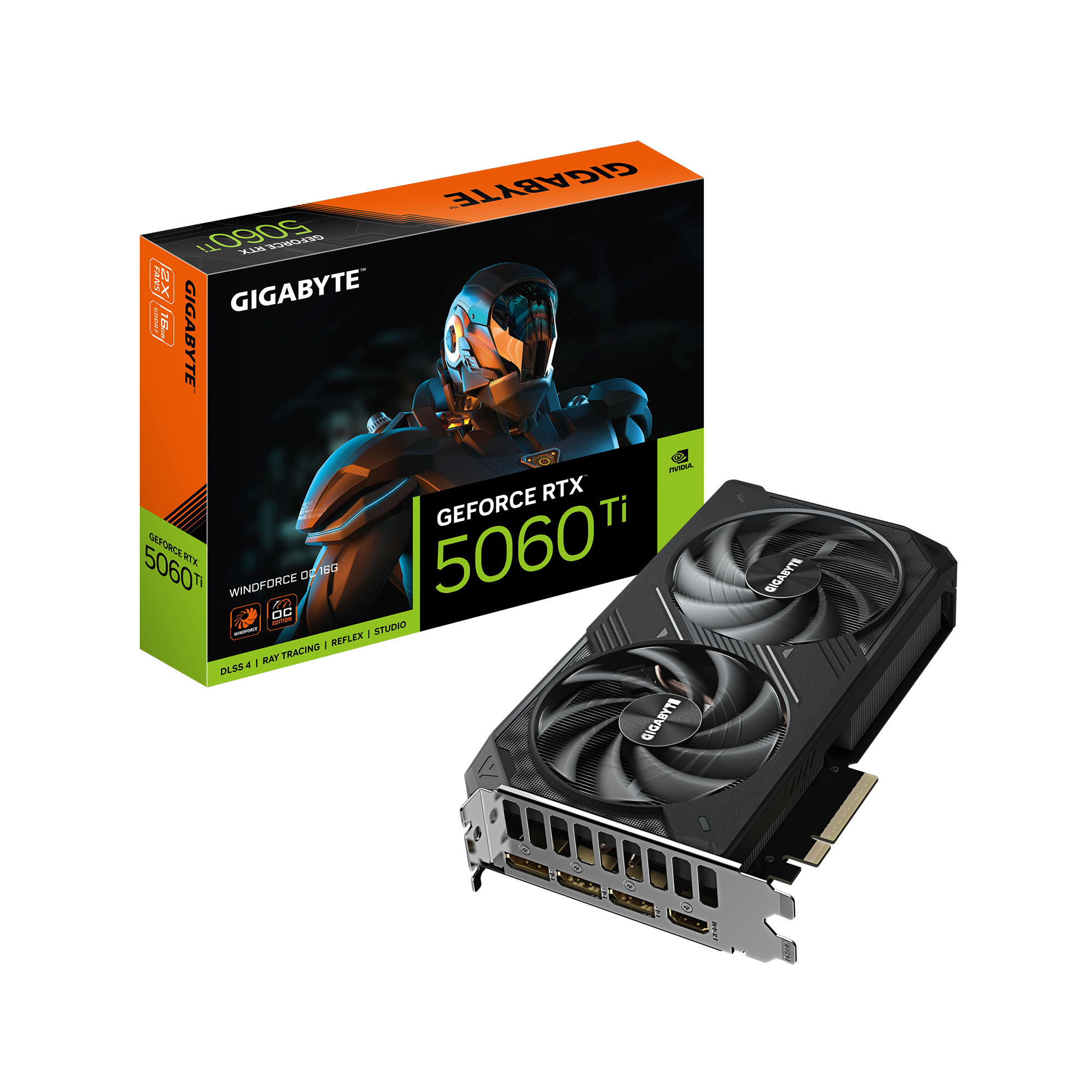 Gigabyte GeForce RTX 5060 Ti | Windforce OC SFF 16GB GPU