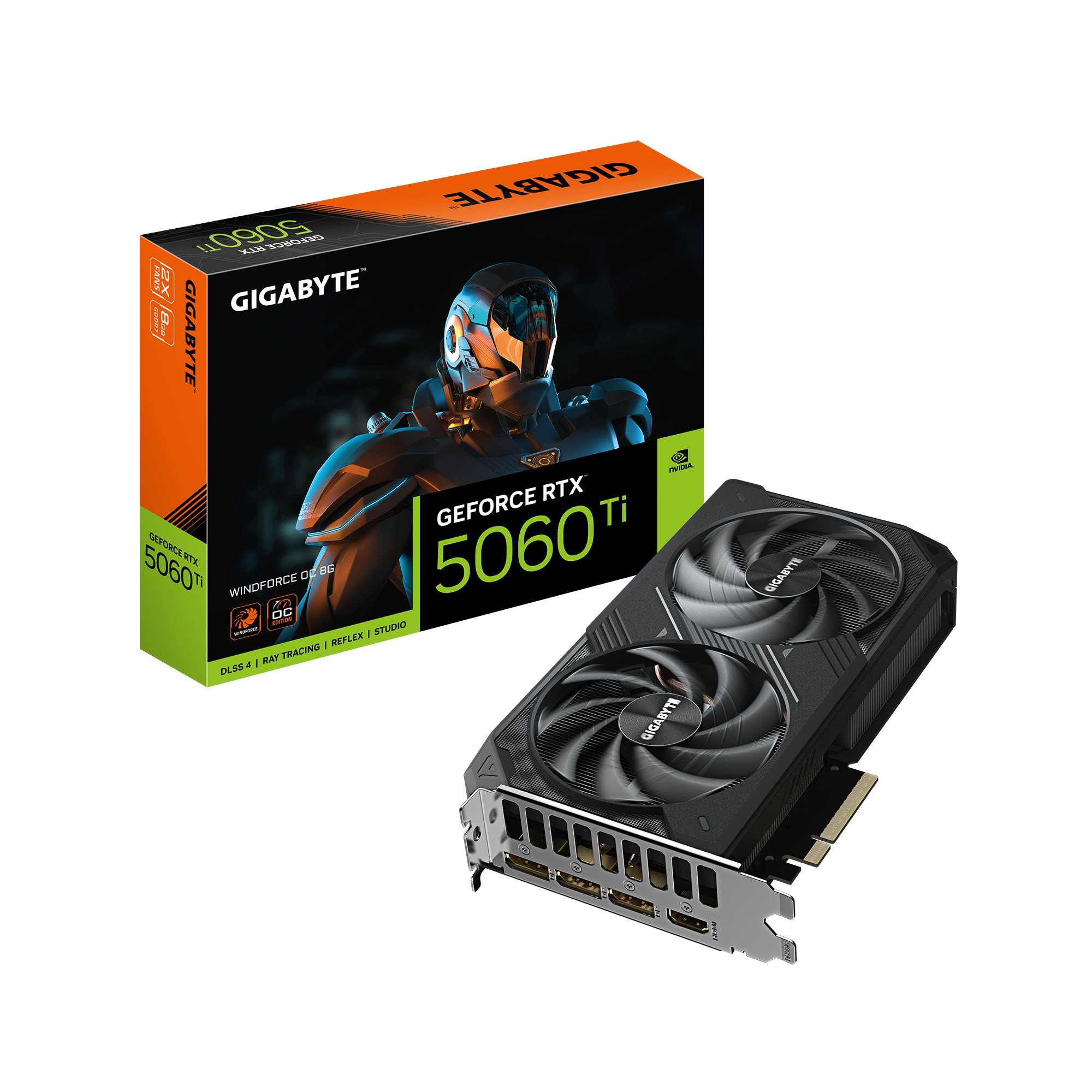 Gigabyte GeForce RTX 5060 Ti | Windforce OC SFF 8GB GPU