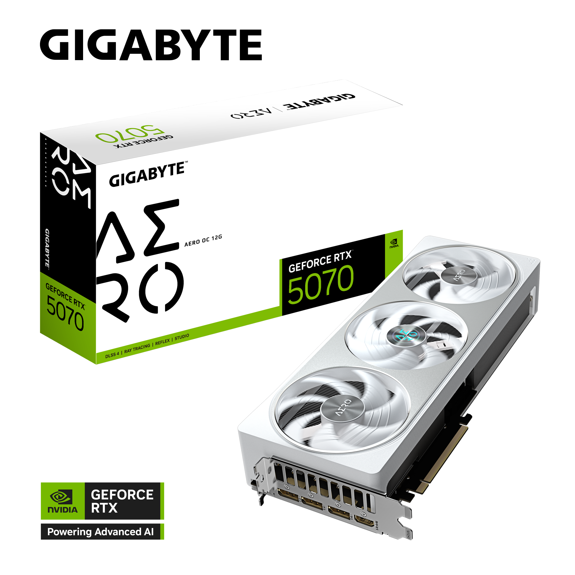 Gigabyte GeForce RTX 5070 | Aero OC 12GB GPU