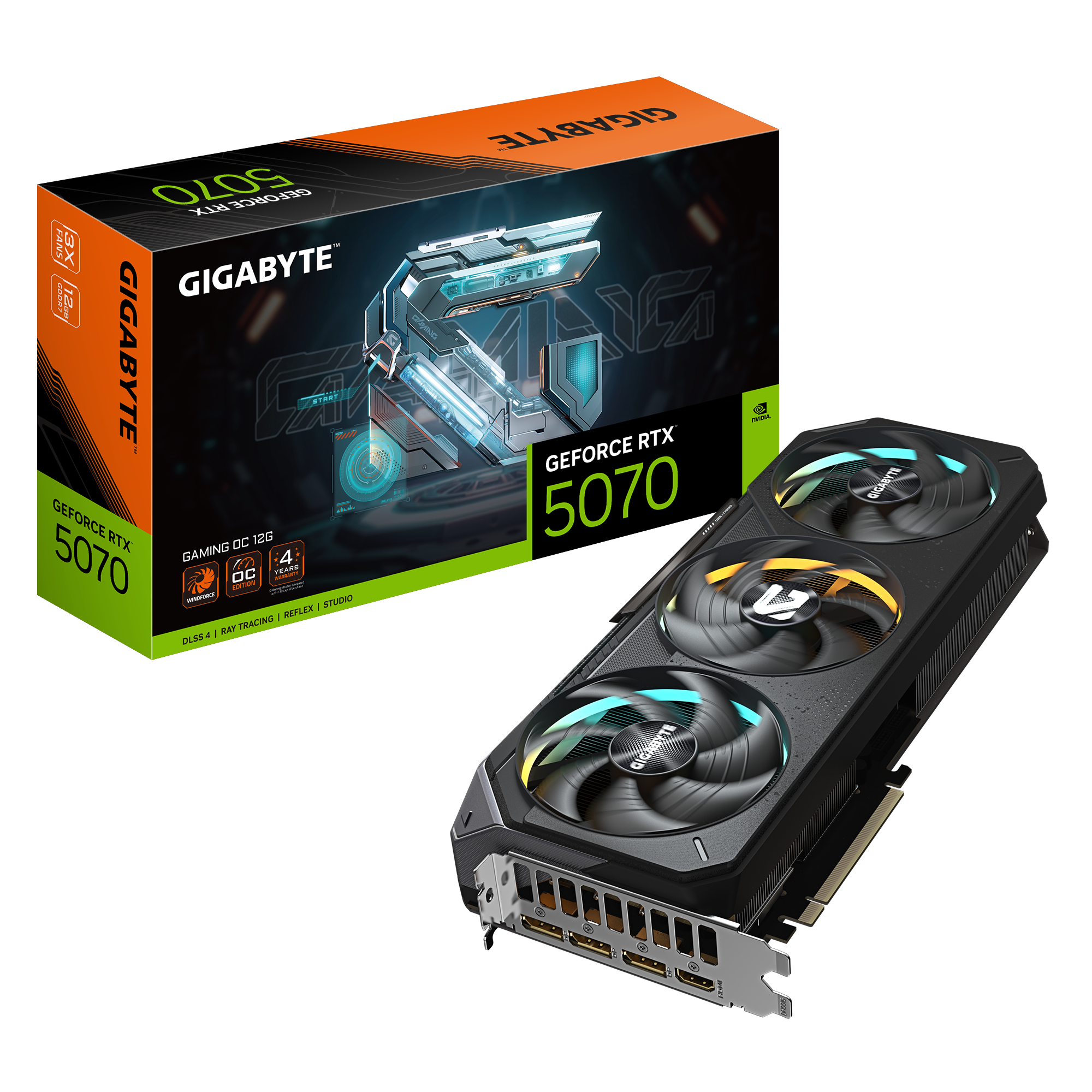 Gigabyte GeForce RTX 5070 | Gaming OC 16GB GPU