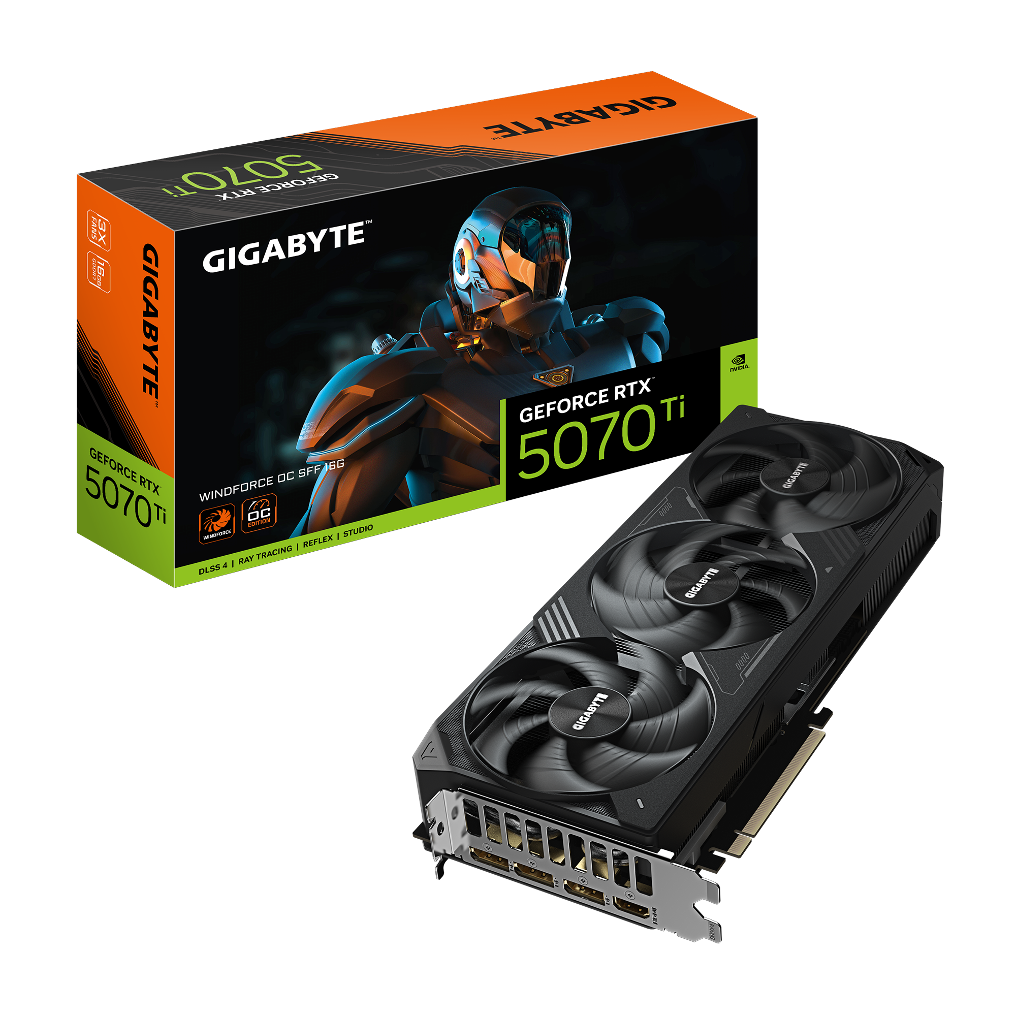 Gigabyte GeForce RTX 5070ti | Windforce OC SFF 12GB GPU