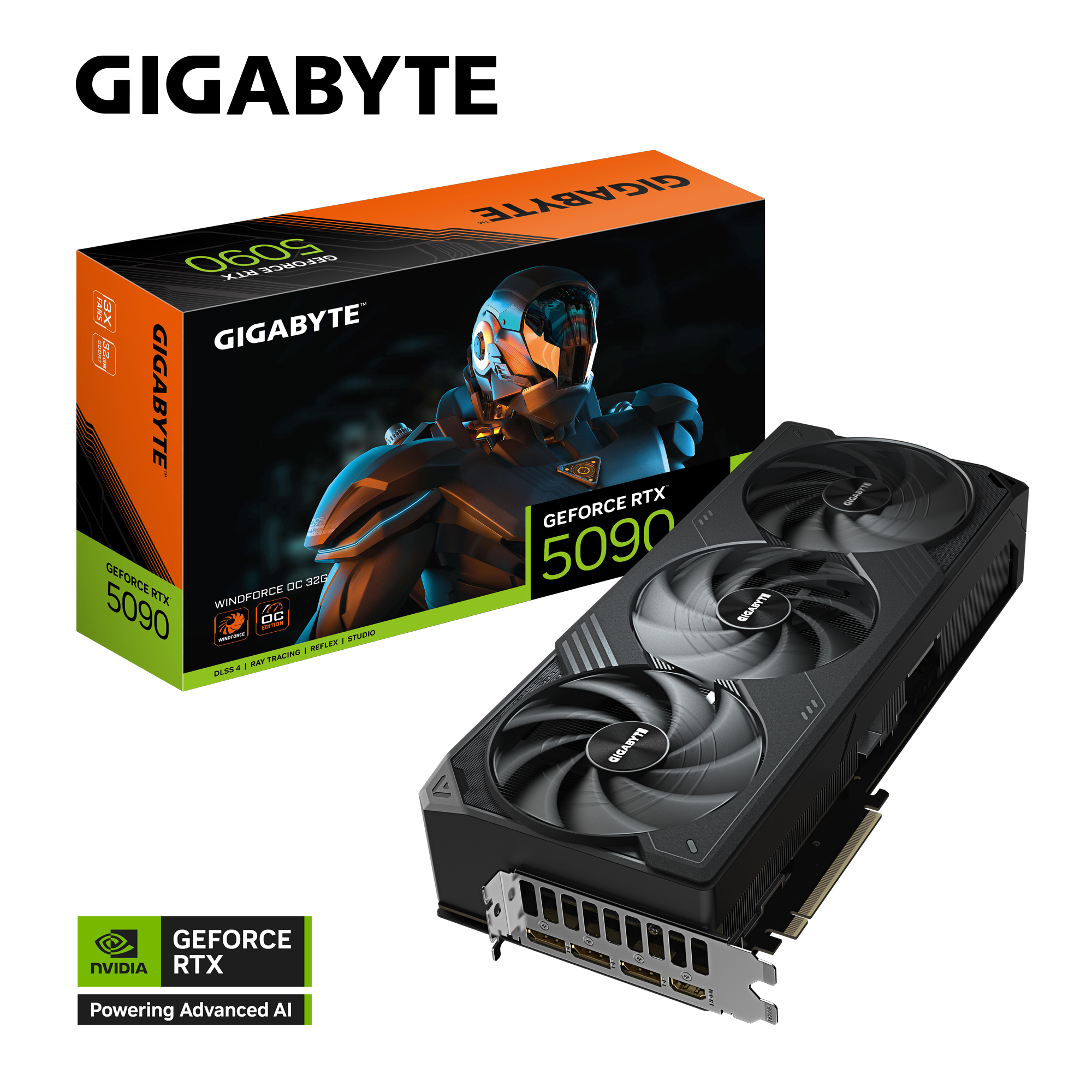 Gigabyte GeForce RTX 5090 | Windforce OC 32GB GPU
