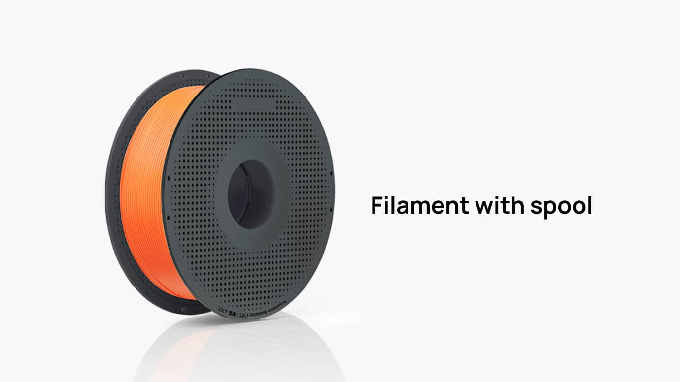 Bambu Lab 3D Printer Filaments | ABS w Reusable Spool