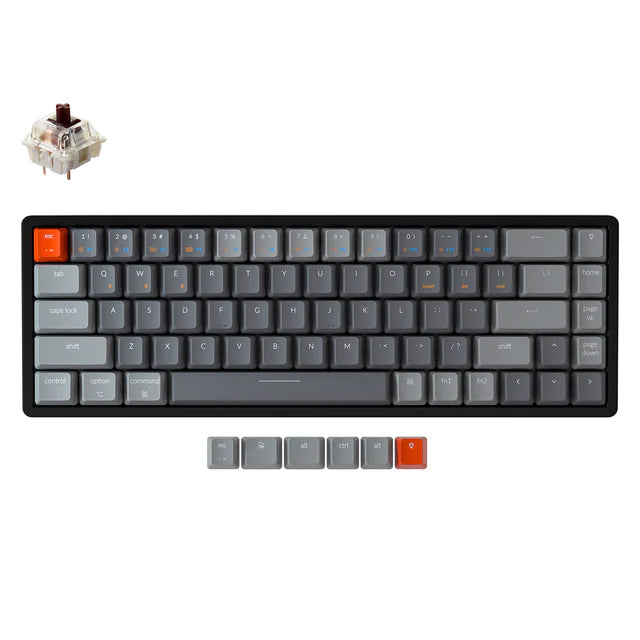 Keychron K6 68 Key RGB Aluminium Hot Swap Keyboard