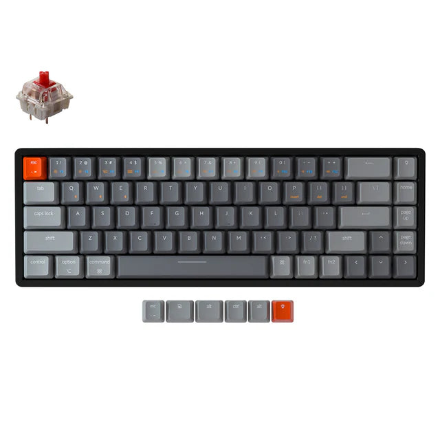 Keychron K6 68 Key RGB Aluminium Hot Swap Keyboard