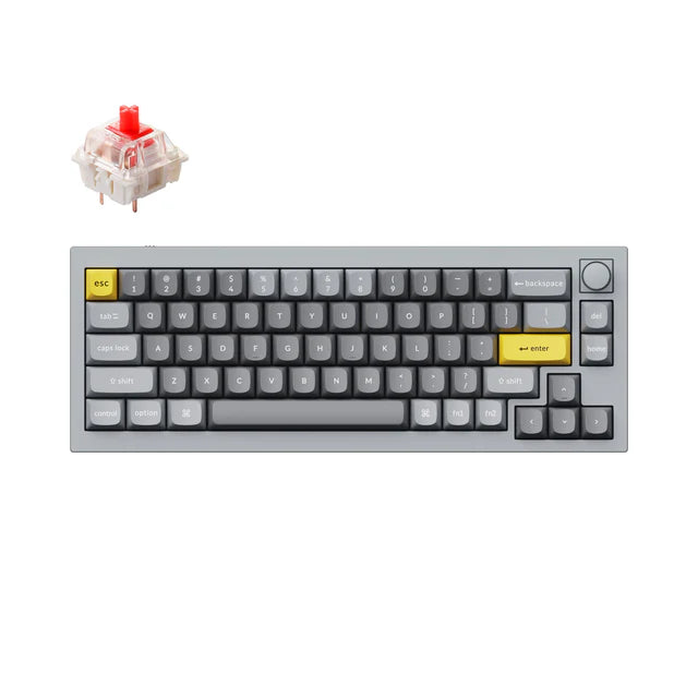 Keychron Q2 QMK Custom Mechanical Keyboard - Knob