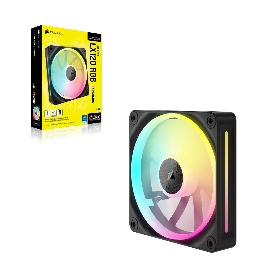 CORSAIR iCUE LINK LX120 RGB 120mm PWM
