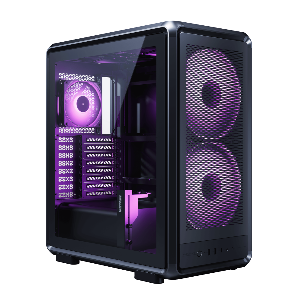 Cooler Master MasterFrame 500 | Mesh ARGB Case (Black/Silver)