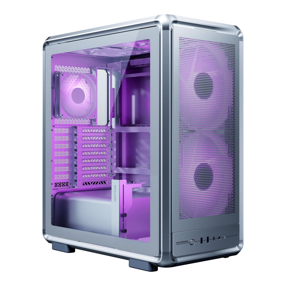Cooler Master MasterFrame 500 | Mesh ARGB Case (Black/Silver)