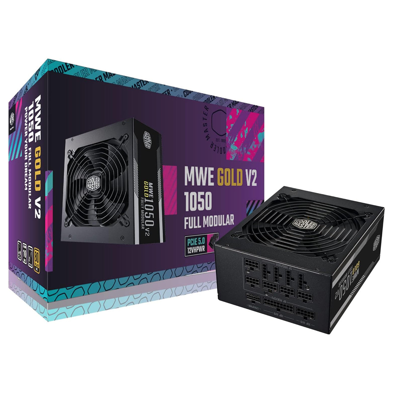 Cooler Master MWE 1050W | Fully-Modular 80+ Gold v2 Power Supply