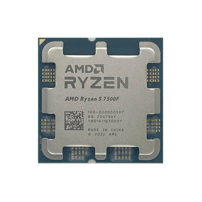 AMD Ryzen 5 7500F | 6 Core 12 Threads CPU (Bulk Simple Packagaing)