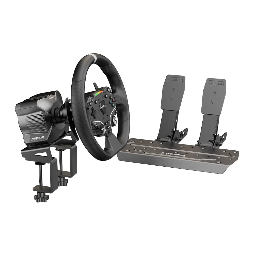 MOZA Racing R3 Bundle | Racing Wheel and Pedals for Xbox and PC