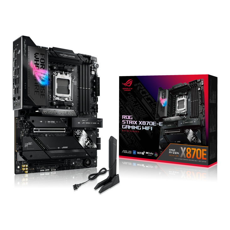 ASUS X870E-E ROG Strix Gaming WIFI7 | AM5 ATX Motherboard