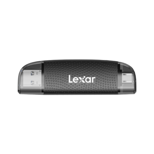 Lexar® Dual-Slot USB-A Reader