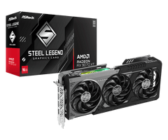 Asrock Radeon RX 9070 XT | Steel Legend Dark 16GB GPU