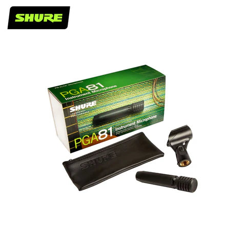 Shure PGA81-LC | Cardioid Condenser Instrument Microphone