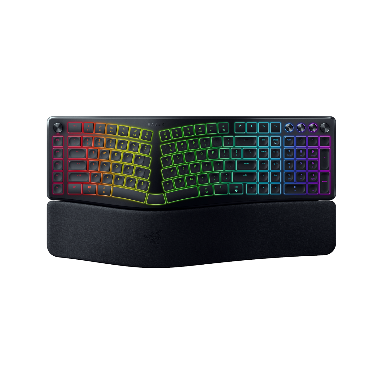 Razer Pro Type Ergo | Wireless Split Ergonomic RGB Keyboard
