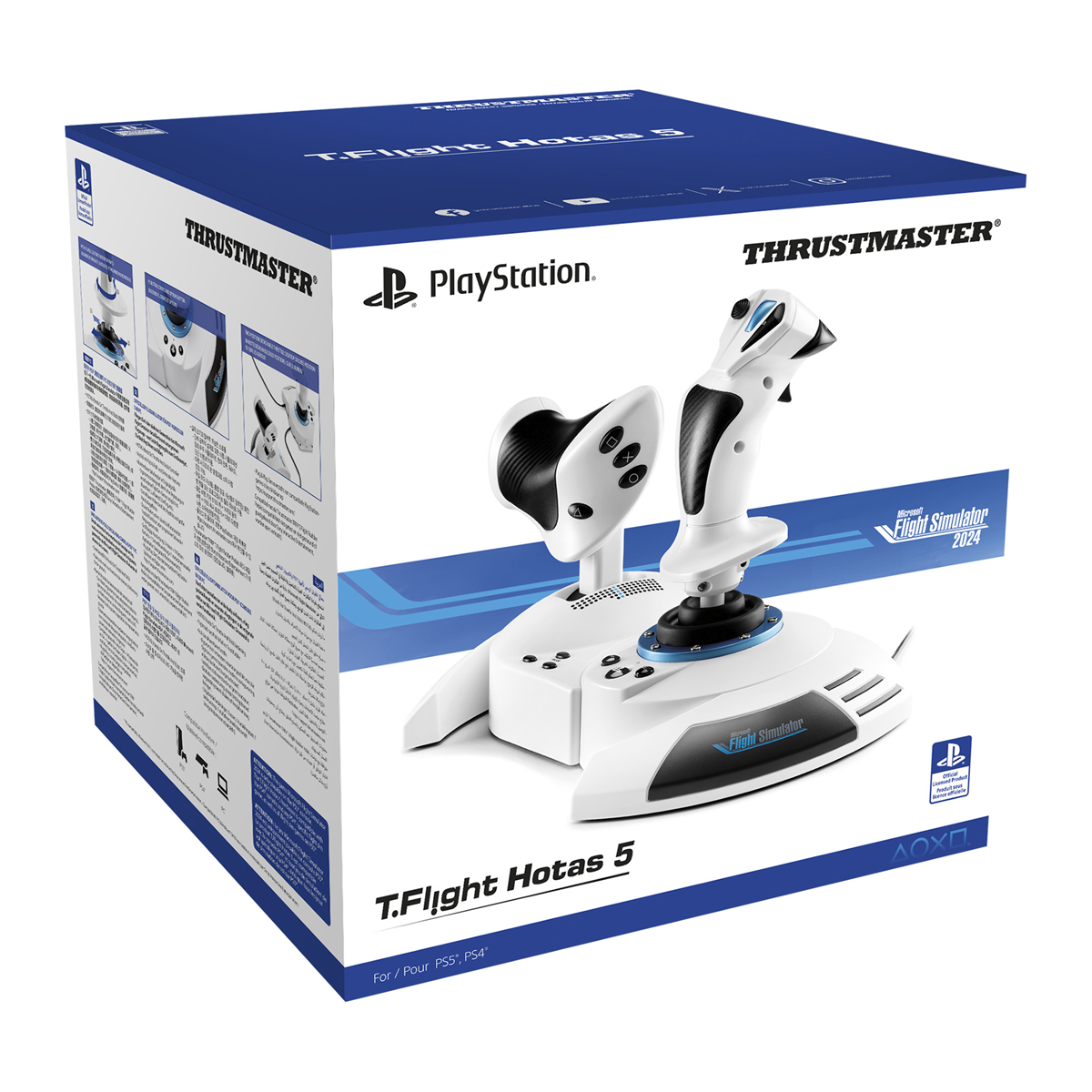 THRUSTMASTER T.FLIGHT HOTAS 5 MSFS SPECIAL EDITION | OFFICIAL SONY LICENSED PS5®