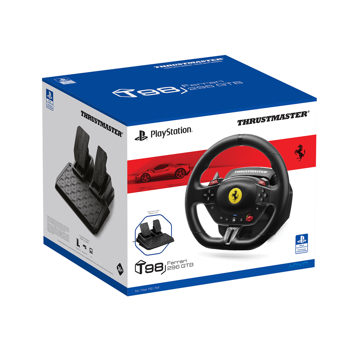 Thrustmaster T98 Ferrari 296 GTB | Sim Racing Wheel