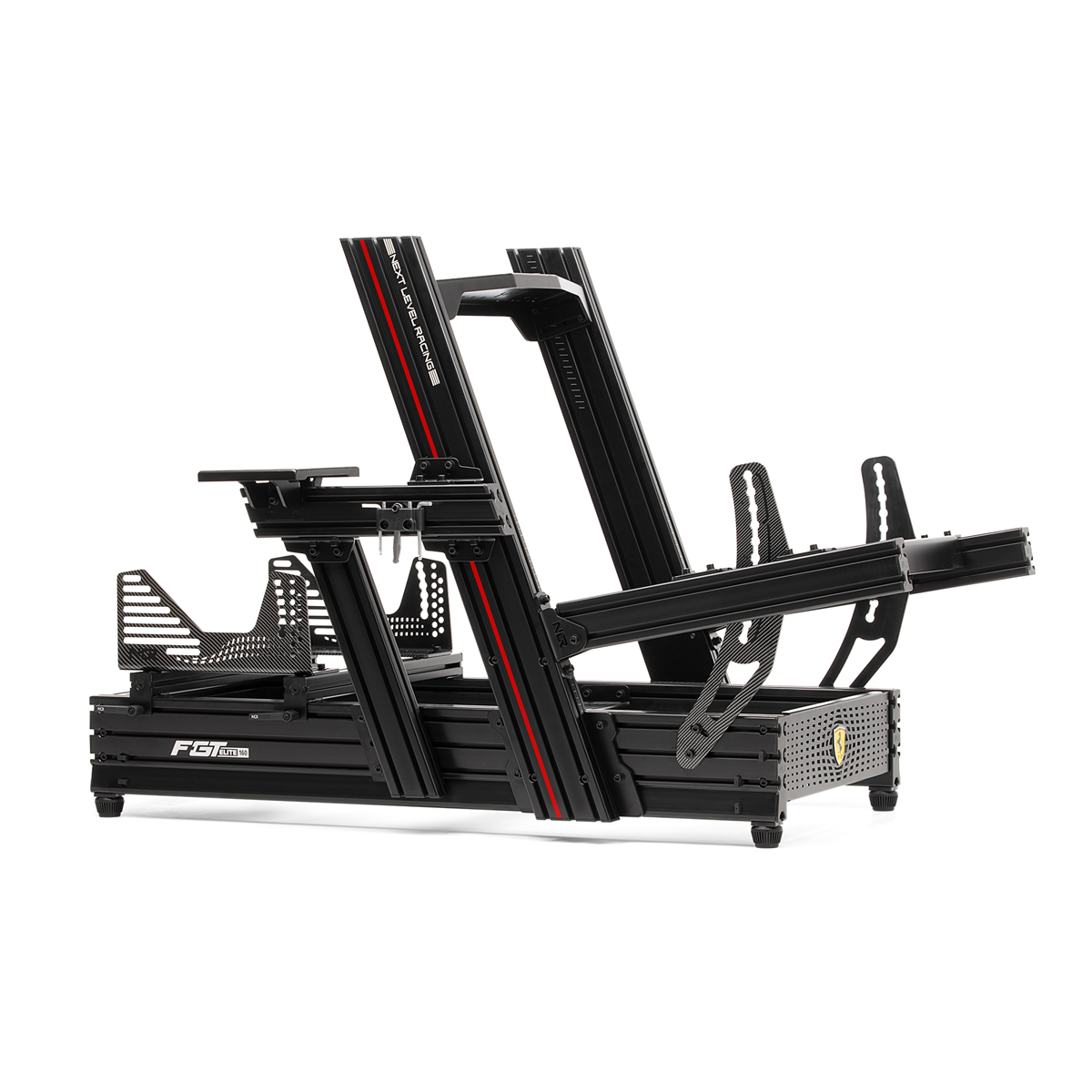 Next Level Racing F-GT | Elite 160 Scuderia Ferrari Edition Racing Cockpit Chassis