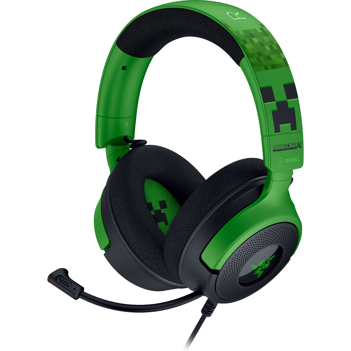 Razer Kraken V4 X | Limited Minecraft Edition |  Wired Gaming Headset