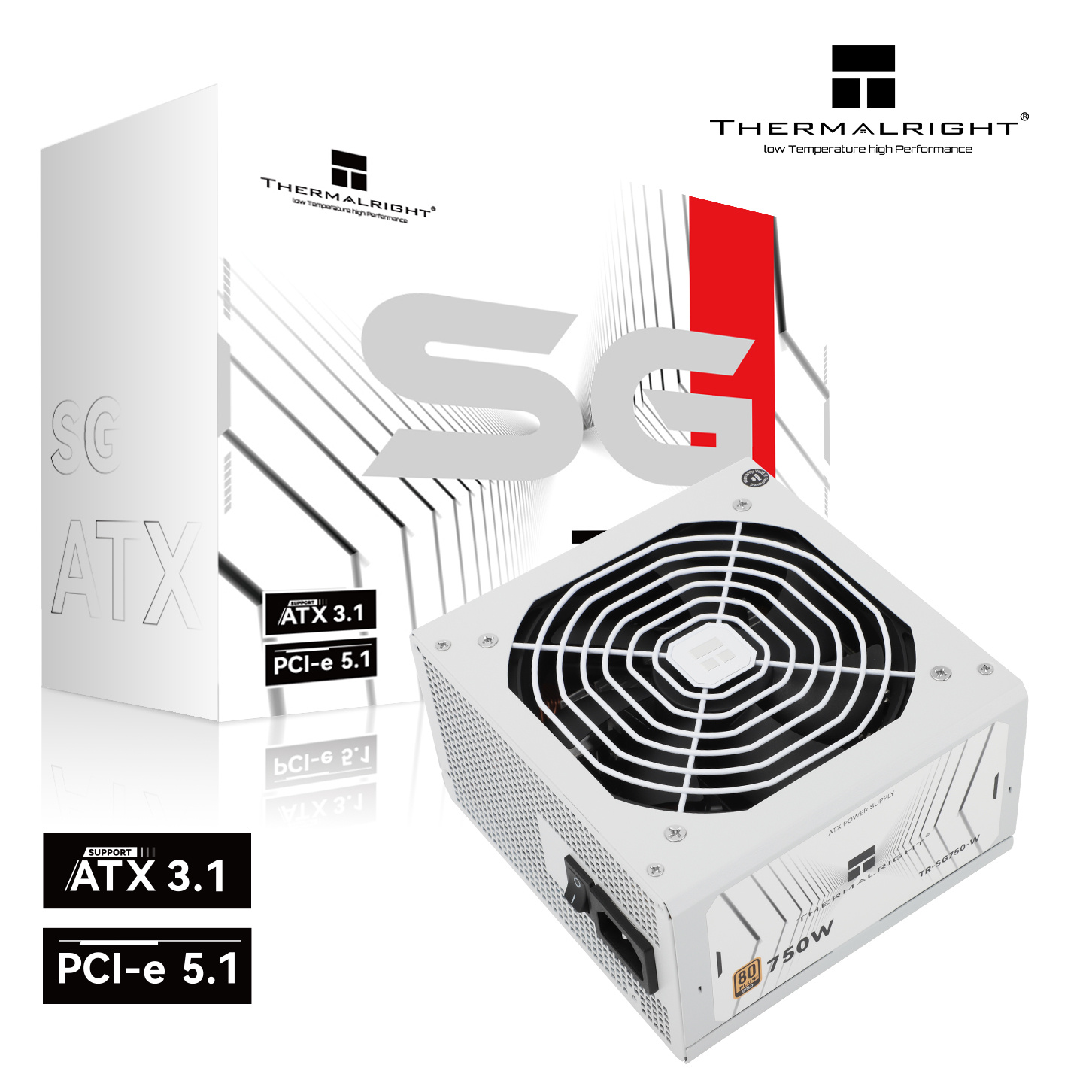 Thermalright SG 750W | Fully-Modular 80+ Gold PSU