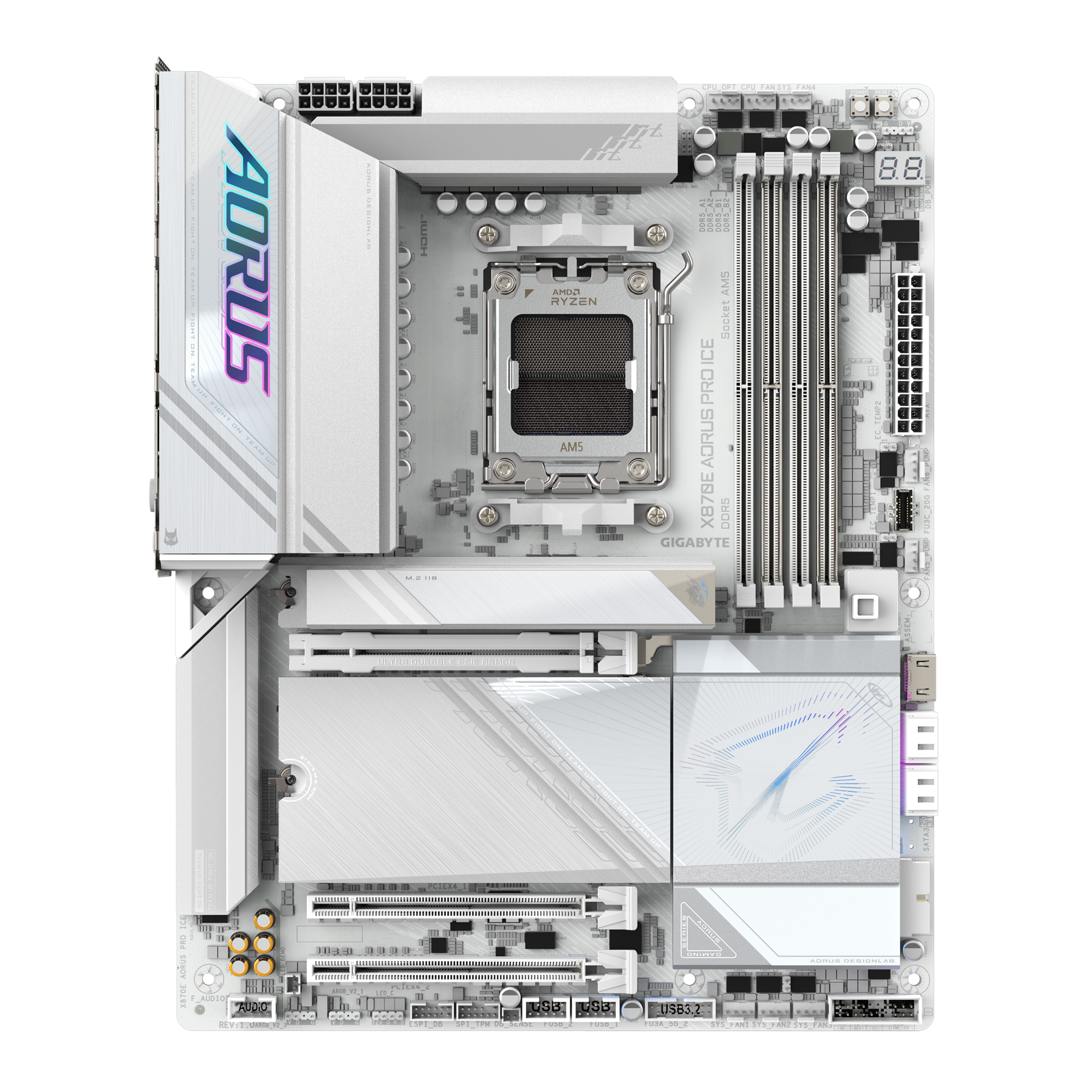 Gigabyte X870E Aorus Pro Ice | AM5 ATX Motherboard