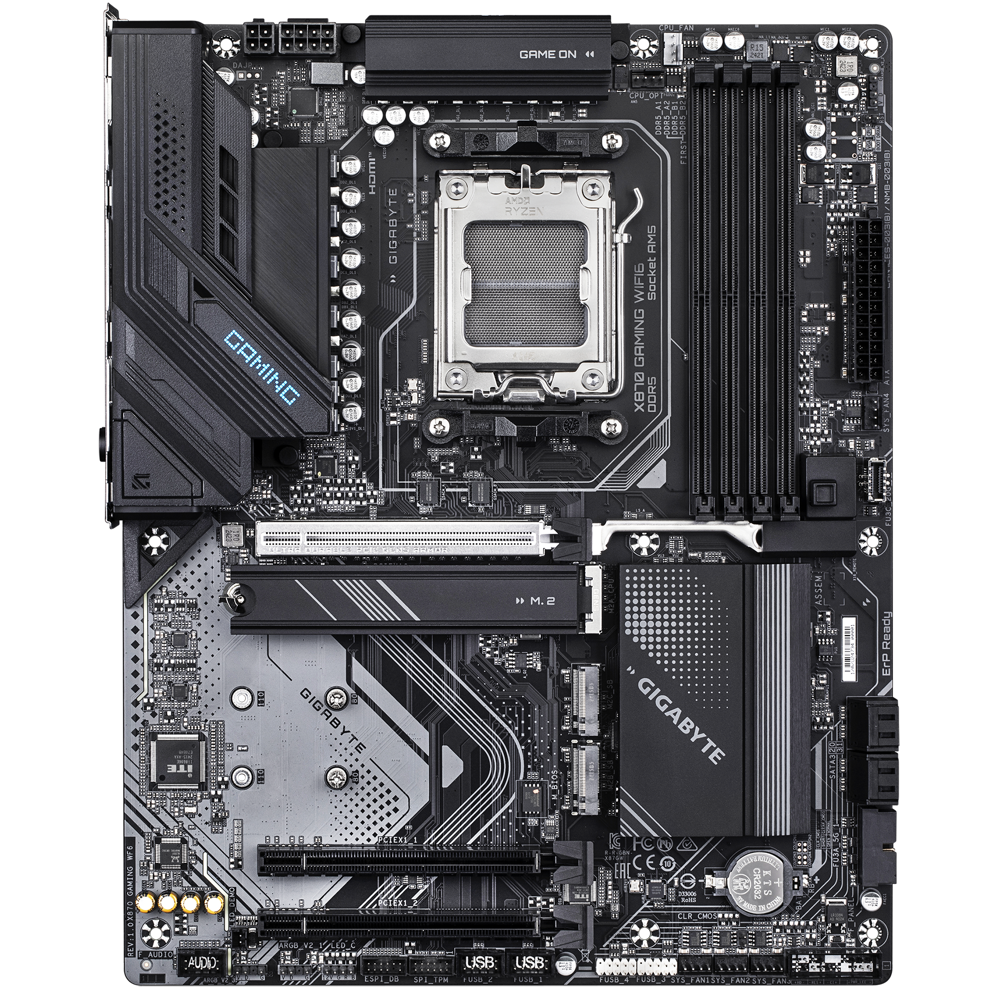 Gigabyte X870 Gaming Wifi 6 | AM5 ATX Motherboard