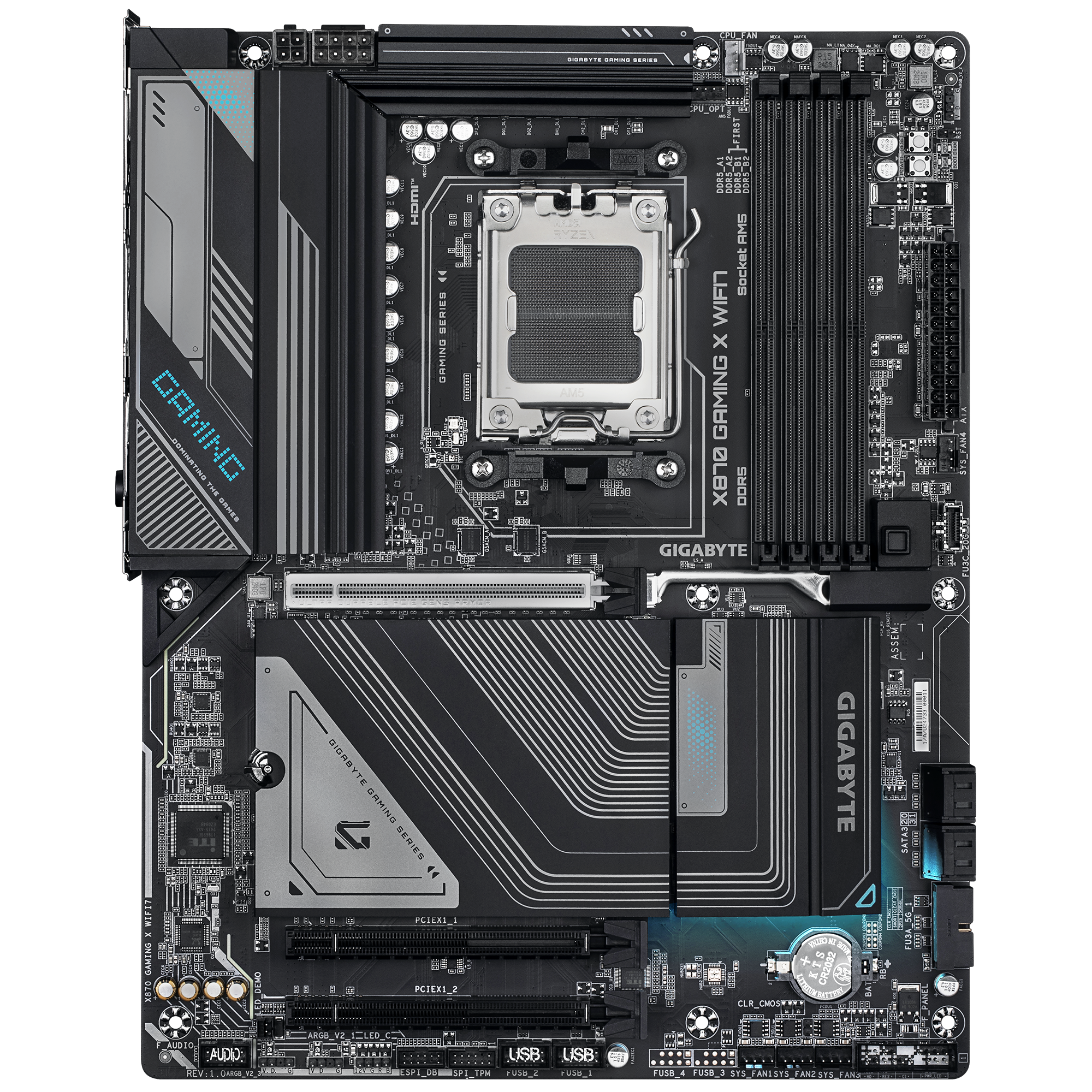 Gigabyte X870 Gaming X Wifi 7 | AM5 ATX Motherboard