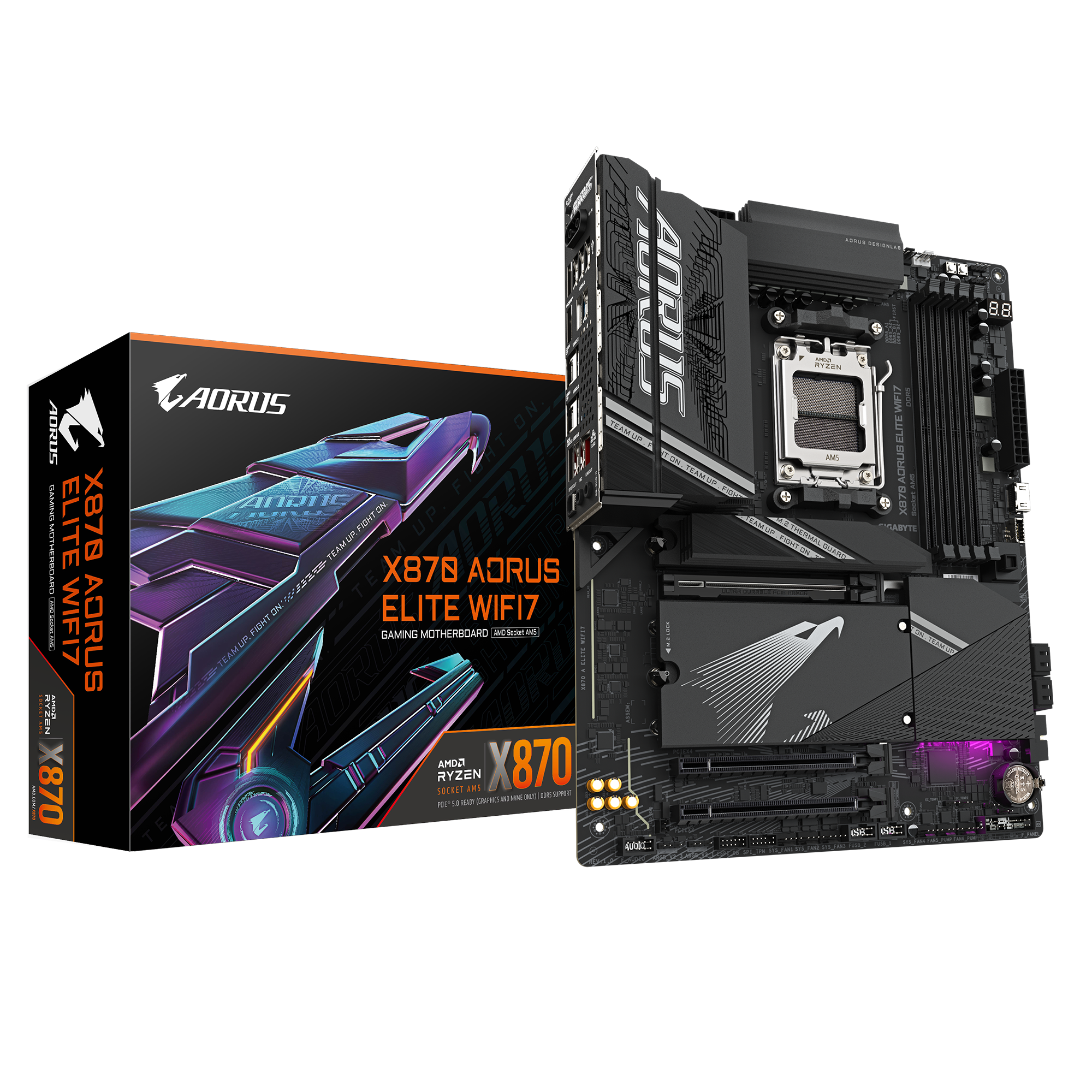 Gigabyte X870 Aorus Elite Wifi7 | AM5 ATX Motherboard