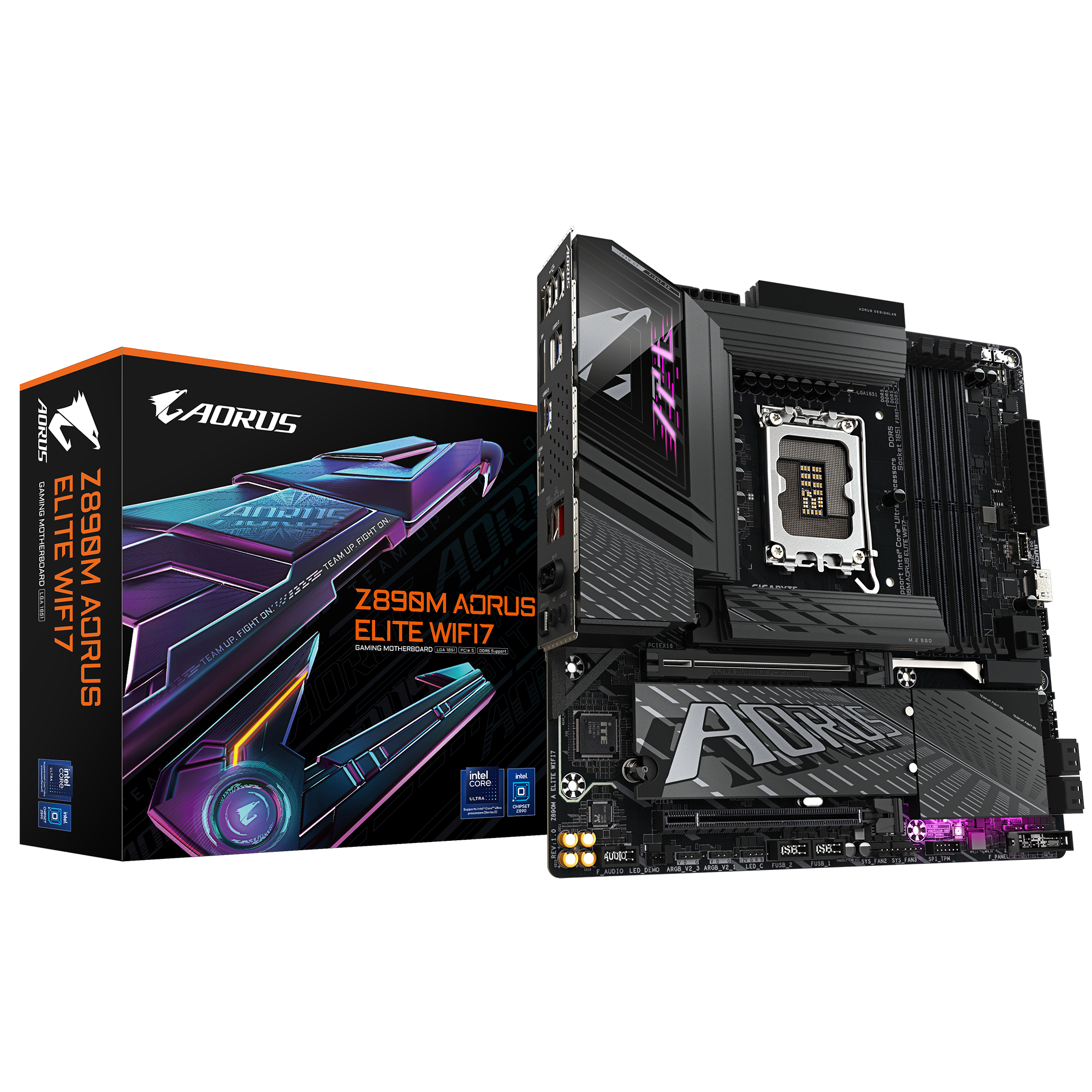 Intel Core Ultra 5 245KF + Gigabyte Z890M Aorus Elite Mobo Combo