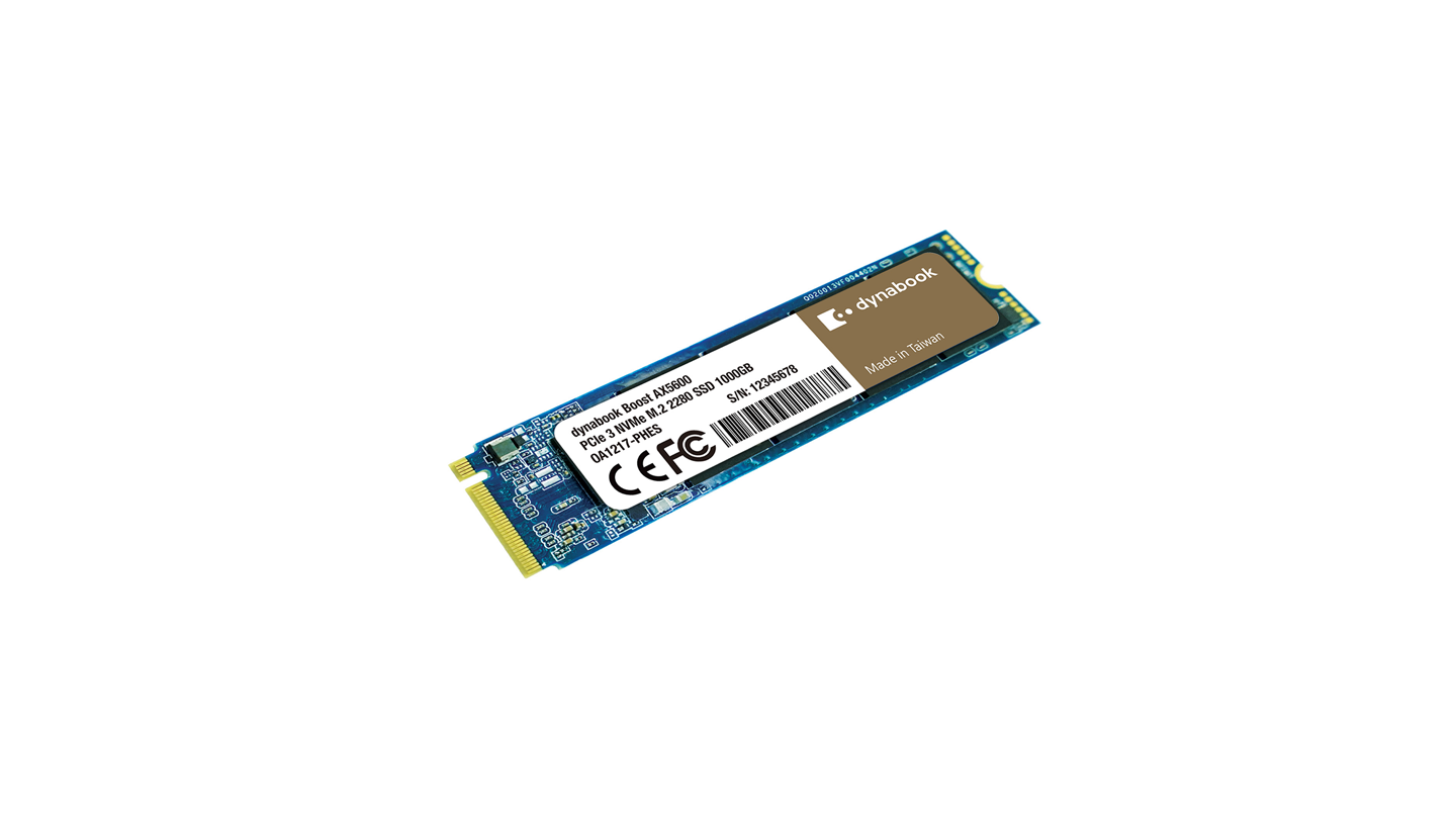 Dynabook Boost AX5600 | NVME PCIE Gen 3 SSD