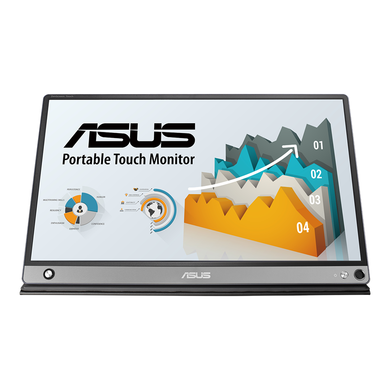 ASUS ZenScreen MB16AMT | FHD 60HZ 16" IPS Touchscreen Portable Productivity Monitor