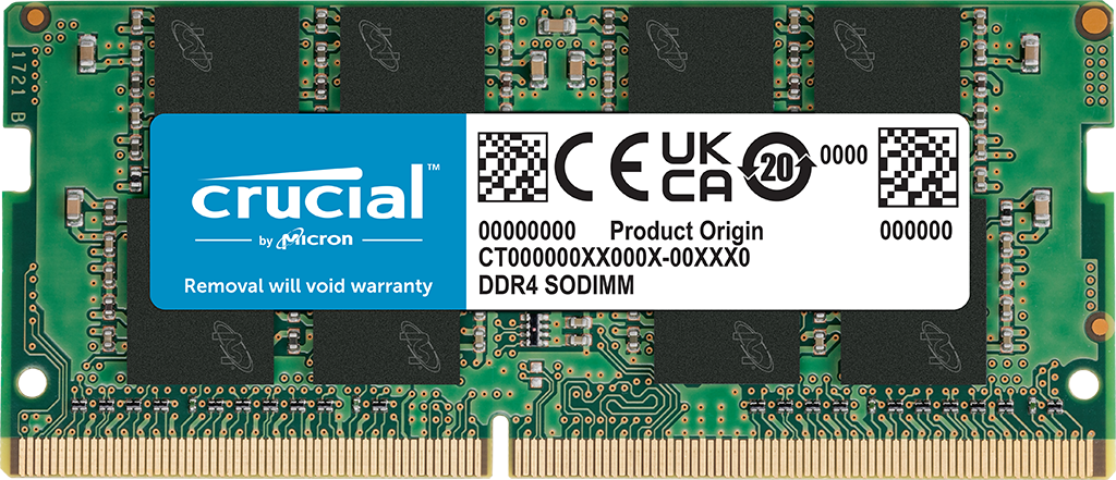 Crucial 8GB | DDR4 2400MHz CL17 SODIMM Ram