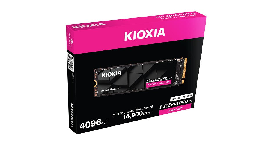 Kioxia Exceria Pro G2 | NVME PCIE Gen 5 SSD