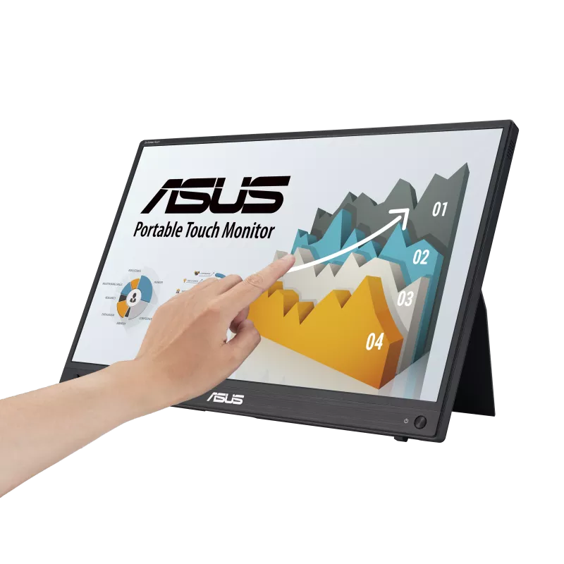 ASUS ZenScreen MB16AHT | FHD 60HZ 16" IPS Touchscreen Portable Productivity Monitor