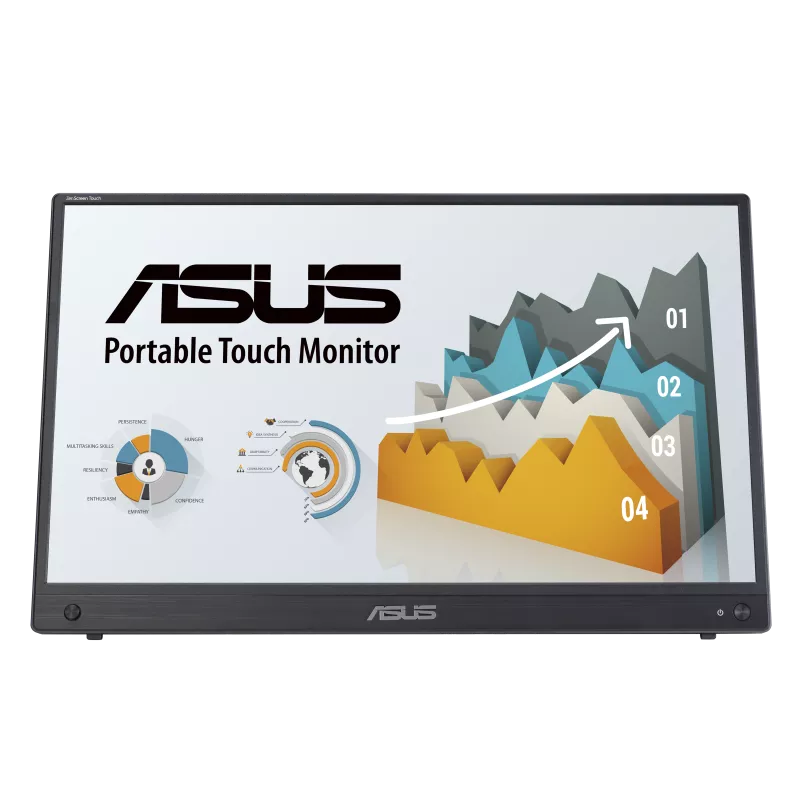 ASUS ZenScreen MB16AHT | FHD 60HZ 16" IPS Touchscreen Portable Productivity Monitor