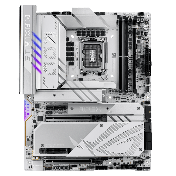 Asus ROG Maximus Z890 Apex Motherboard (White)