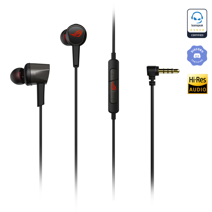 ASUS ROG CETRA II CORE | Wired 3.5mm In-ear Gaming Earphones