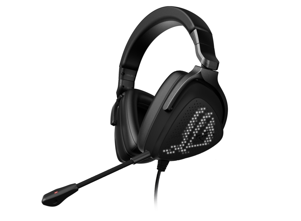 ASUS ROG DELTA S ANIMATE AI-Powered Noise-cancelling Wired USB-C Gaming Headset