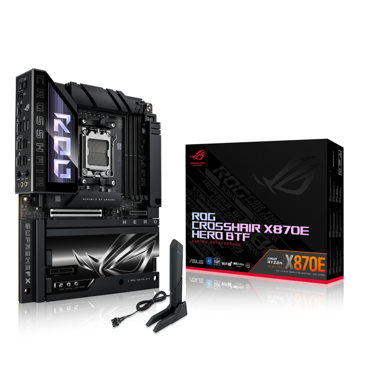 ASUS X870E ROG Hero BTF | AM5 ATX Motherboard