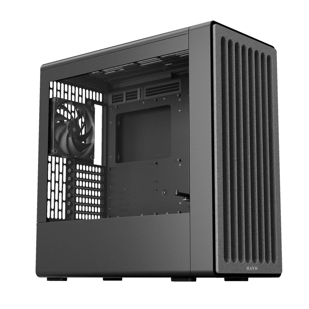 HAVN BF 360 Flow | ATX PC Case (Black/White)