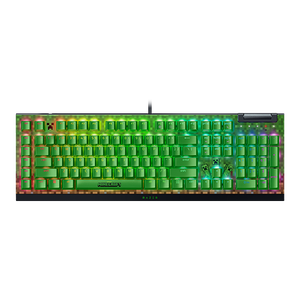 Razer BlackWidow V4 X | Limited Minecraft Edition | Green Switches Gaming Keyboard